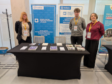 Pan Piotr Machulski, Pani Monika Borkowska – Żebrowska, Pani Katarzyna Cupał pracownicy Działu Profilaktyki MCPU